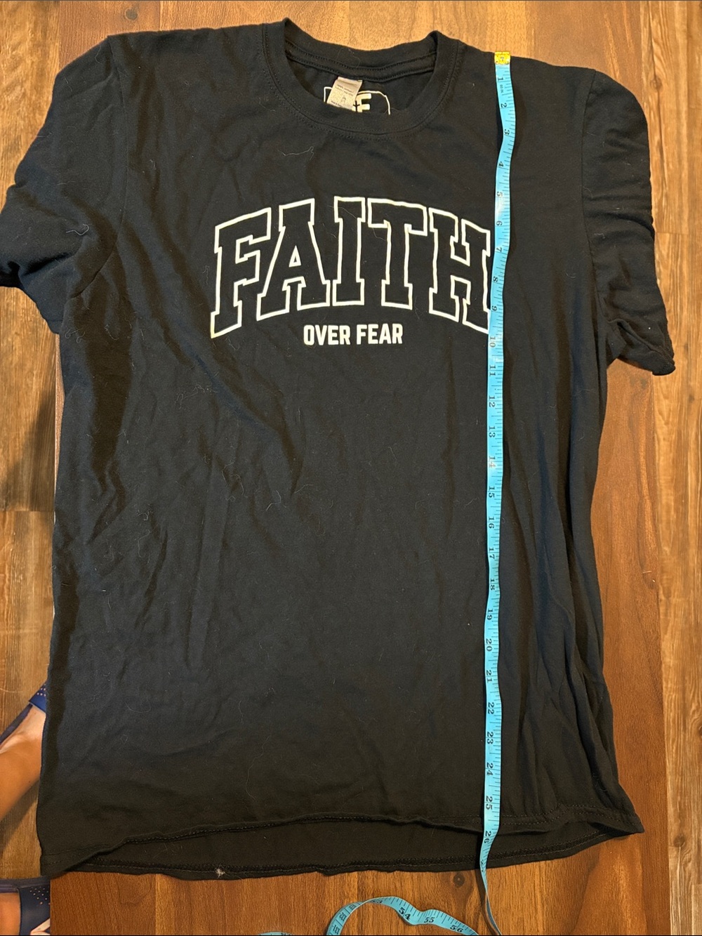Jesus Loves You brand “FAITH OVER FEAR” Short Sleeve Tee